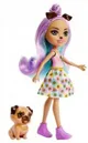 Set de joaca Enchantimals Papusa Penna Pug si Catelusul Trusty foto