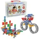 Constructor Pilsan Building Blocks, 128 piese