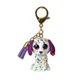 Jucarie breloc TY Mini Boos, Catelusa Darling, 10 cm