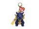 Jucarie breloc TY Mini Boos, Dragonul albastru Saffire, 10 cm foto