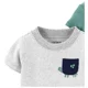 Carter's Set 3 piese Tricou, body & pantaloni scurti Testoasa foto