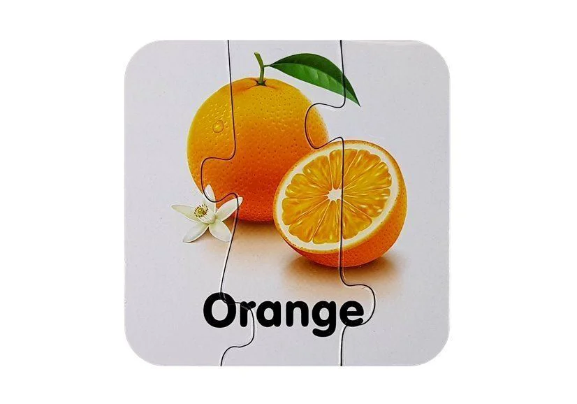 Puzzle educativ LeanToys Fructe
