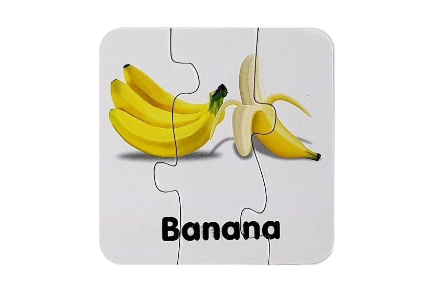 Puzzle educativ LeanToys Fructe