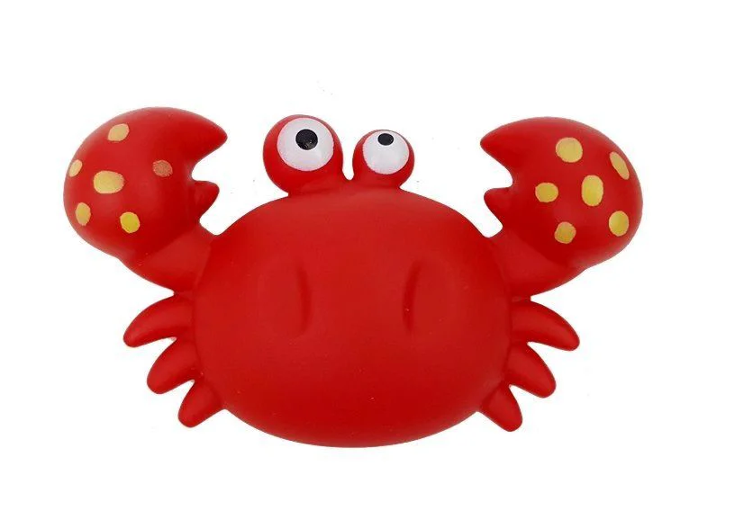 Set pentru baie LeanToys cu plasa si figurine animale marine foto