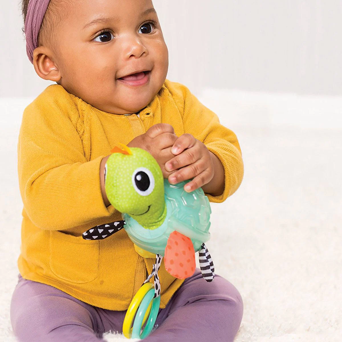 Jucarie de agatat Infantino Testoasa foto