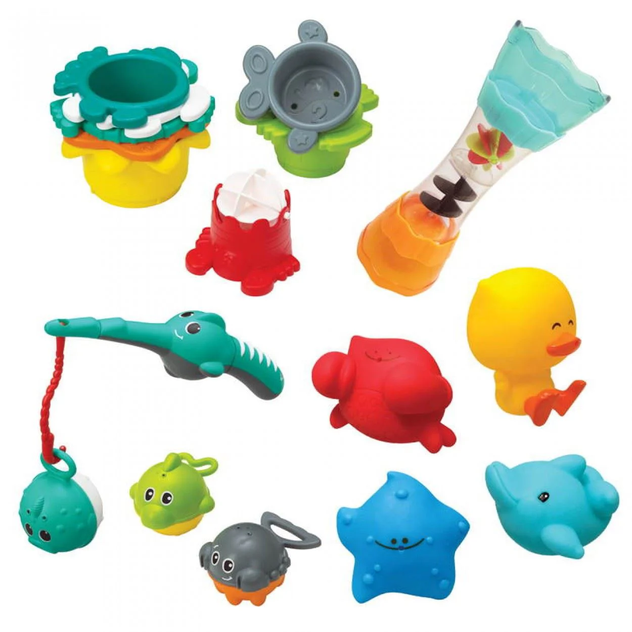 Set jucarii pentru baie Infantino Pescuitul foto
