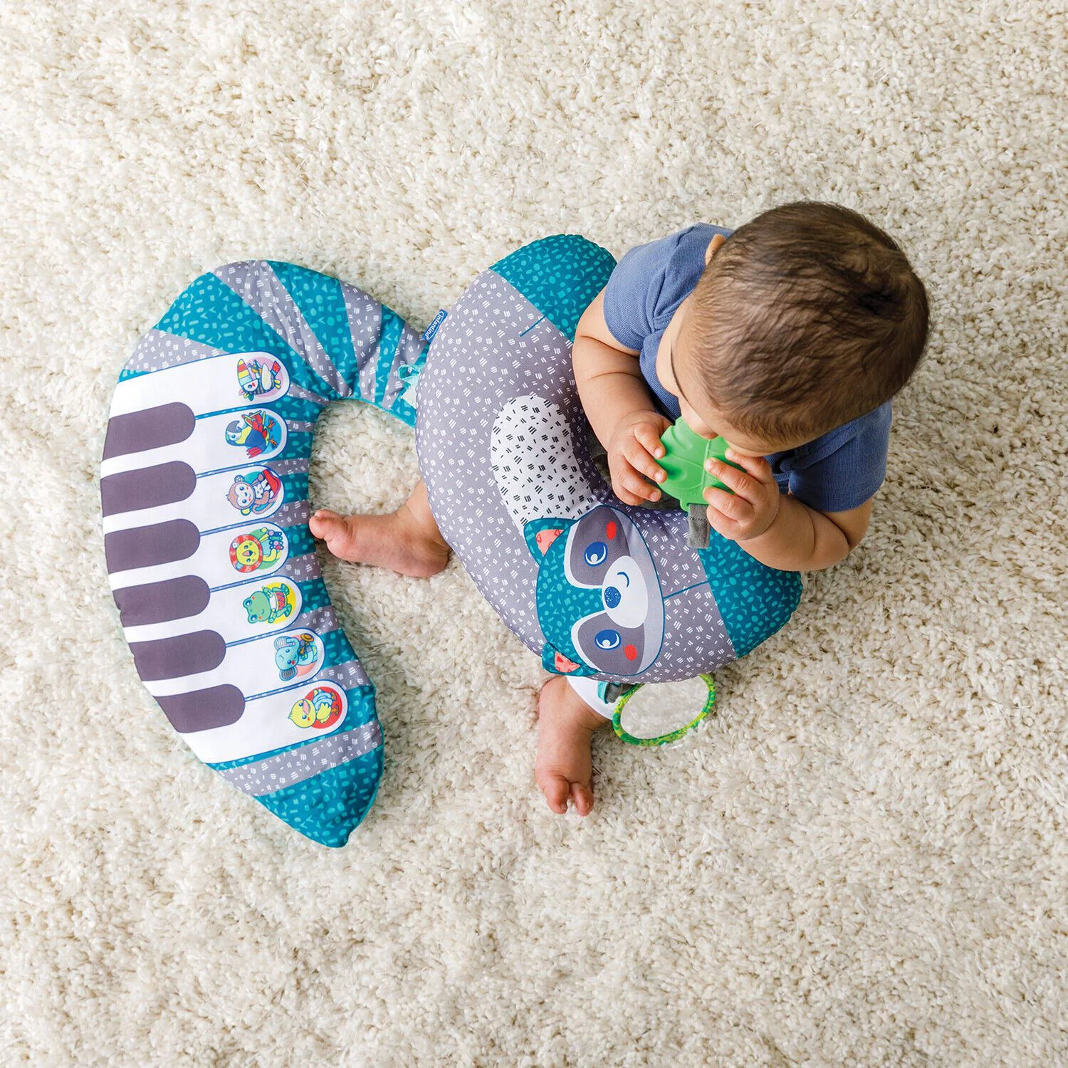 Perna-pian 3 in 1 Infantino Raton cu efecte sonore foto