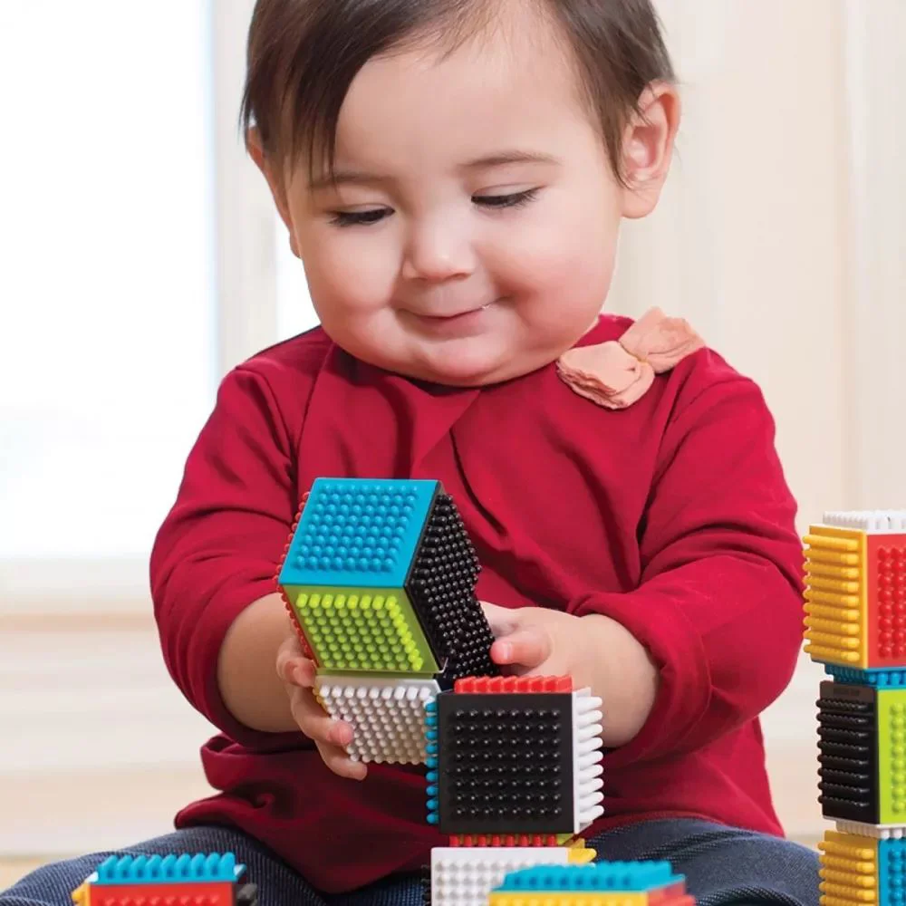 Set Infantino Cuburi texturate 24 buc. foto