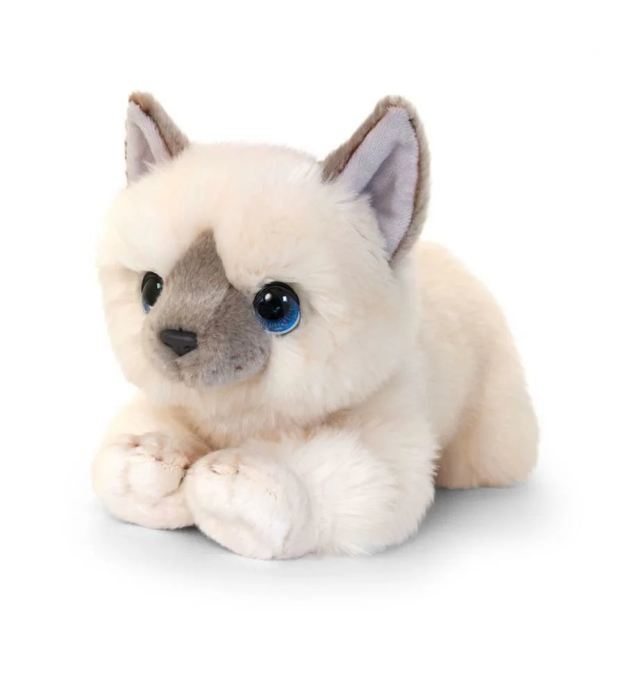 Мягкая игрушка Signature Cuddle Котенок кремовый, 32 см foto