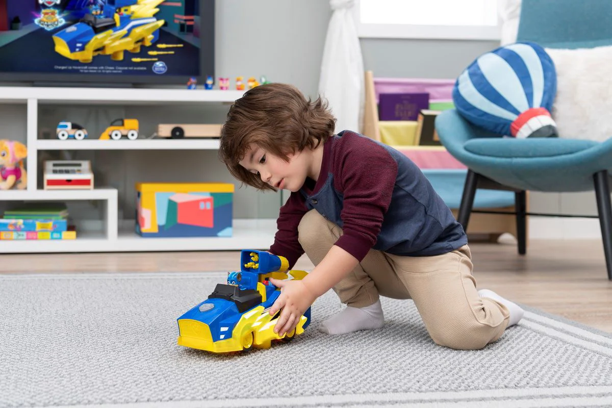 Set de joaca Paw Patrol Charged Up Transforming Vehicle foto