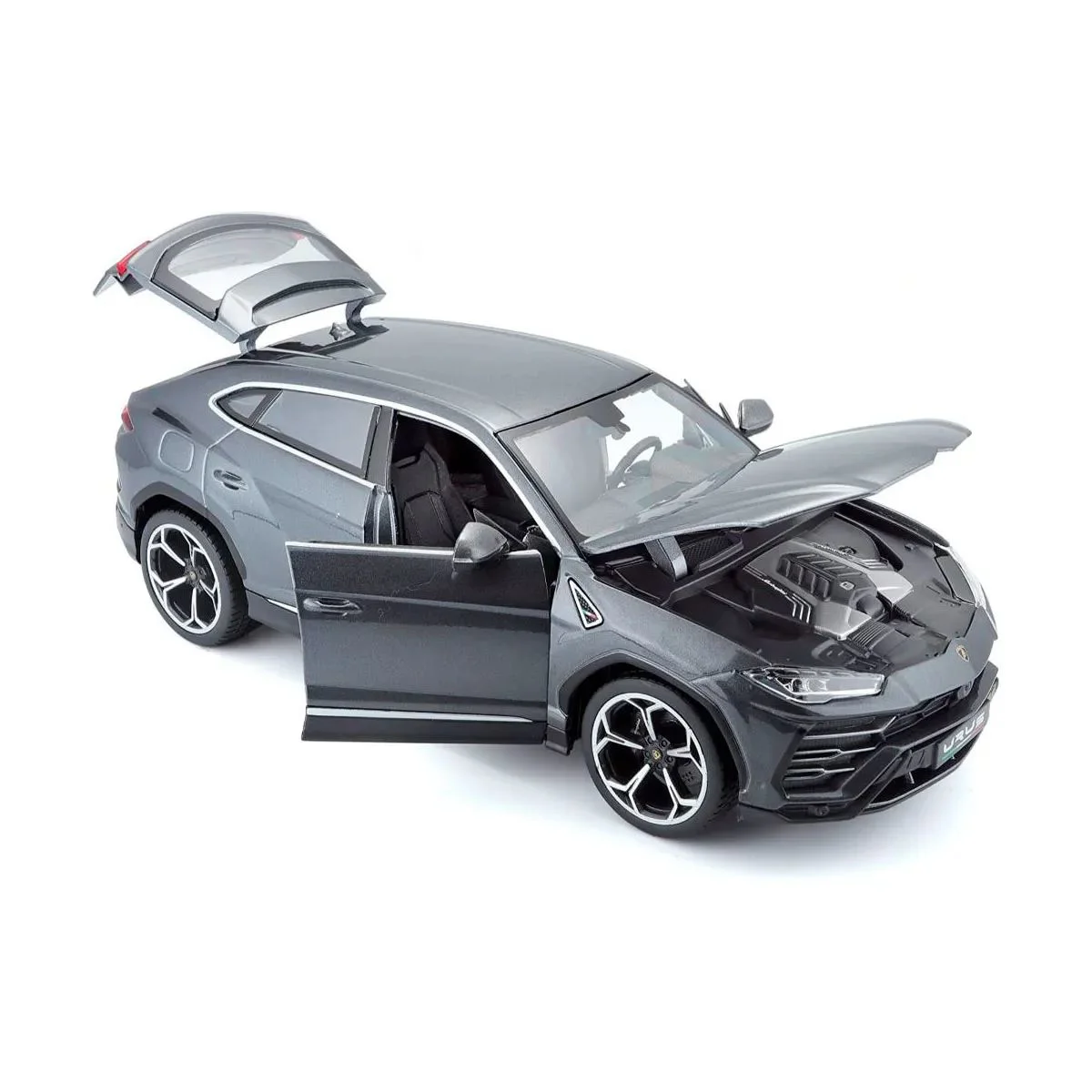 Masina Bburago Lamborghini Urus, sur metalic, 1:18 foto