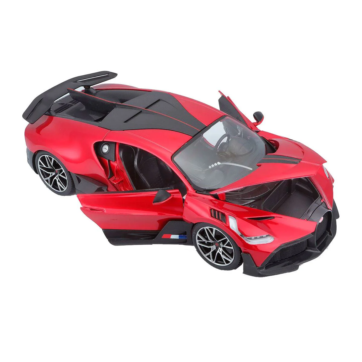 Masina Bburago Bugatti Divo, rosu metalic, 1:18 foto