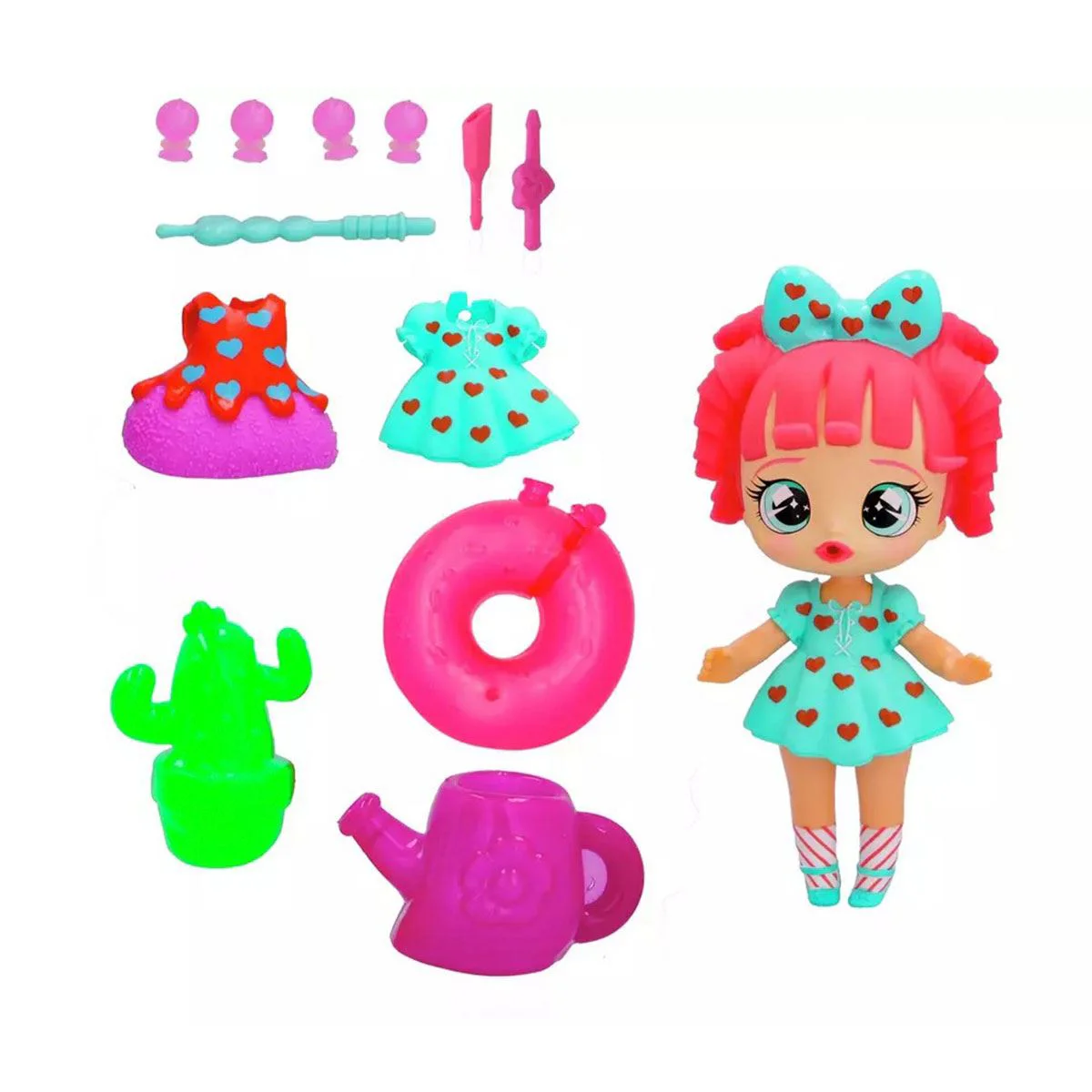 Игровой набор с куклой Bubiloons Малышка Лекси