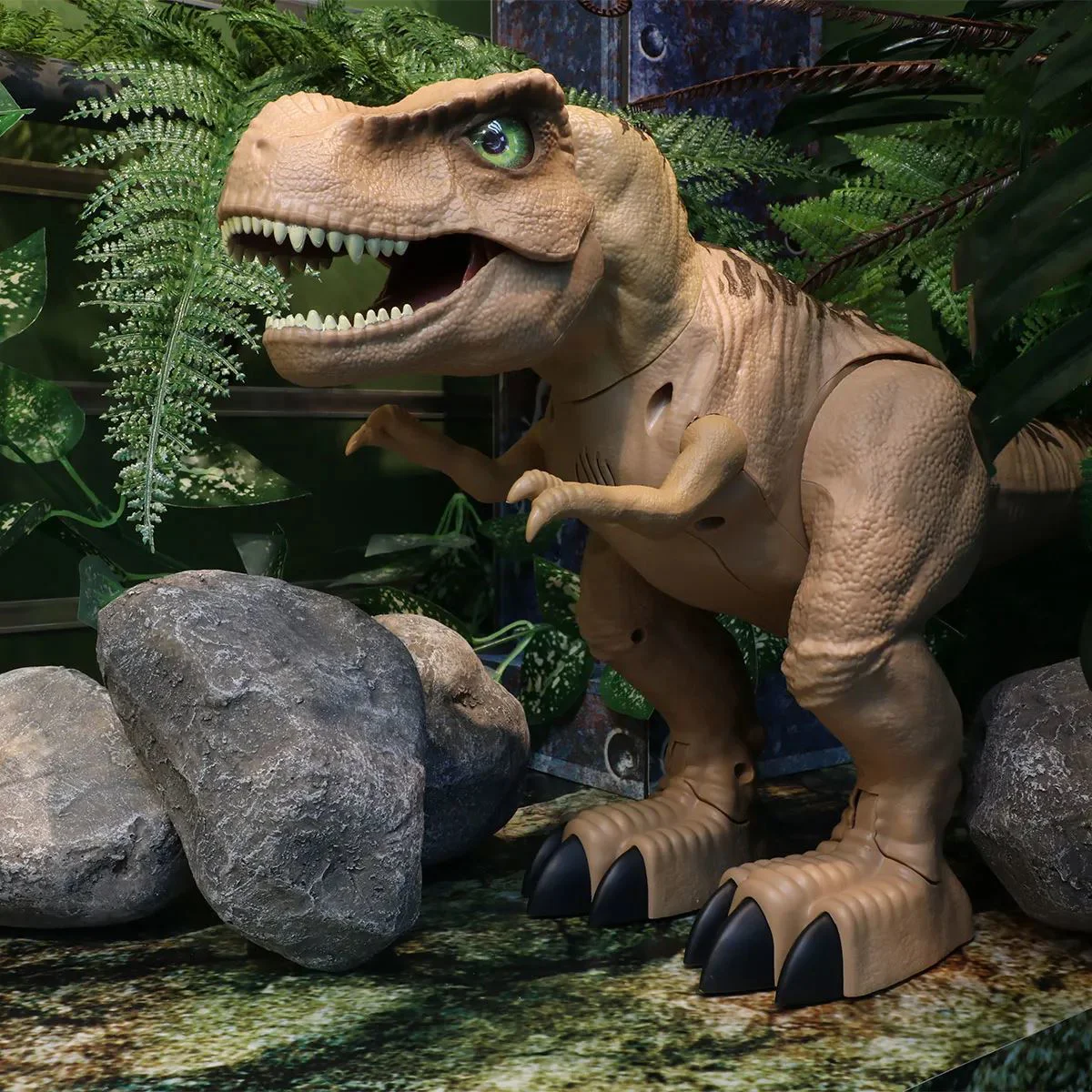 Jucarie interactiva Dinos Unleashed Tiranozaur Gigant, 26 cm