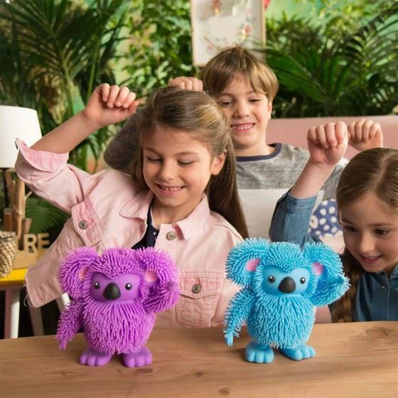 Интерактивная музыкальная игрушка Jiggly Pup Голубая коала foto