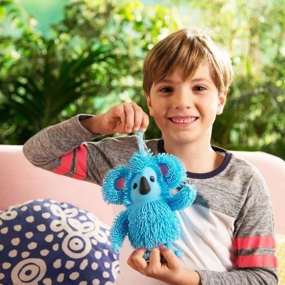 Интерактивная музыкальная игрушка Jiggly Pup Голубая коала foto