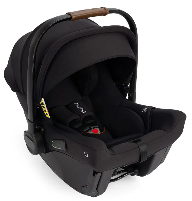 Scoica auto cu ISOFIX integrat Nuna PIPA URBN Caviar, nastere - 75 cm