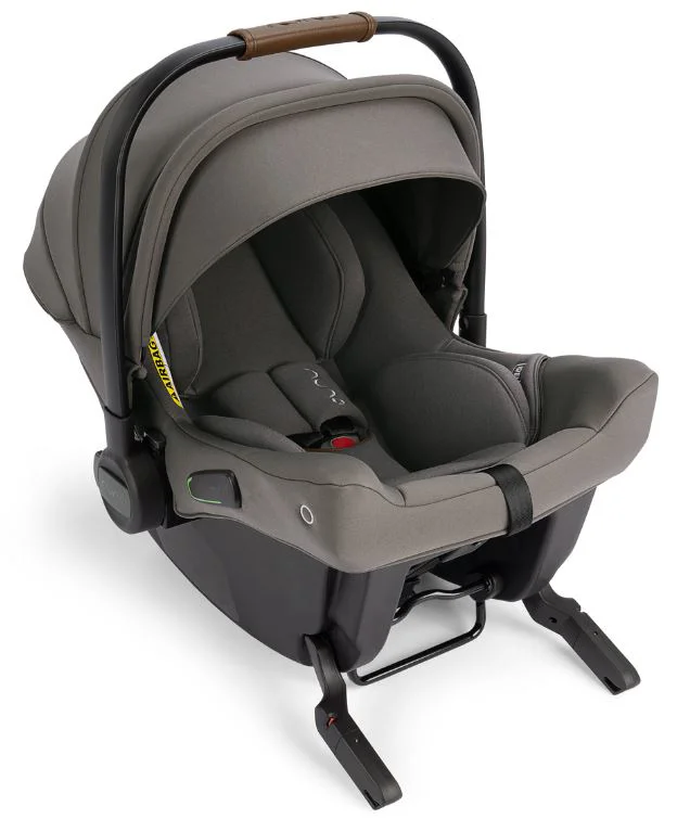 Scoica auto cu ISOFIX integrat Nuna PIPA URBN Granite, nastere - 75 cm