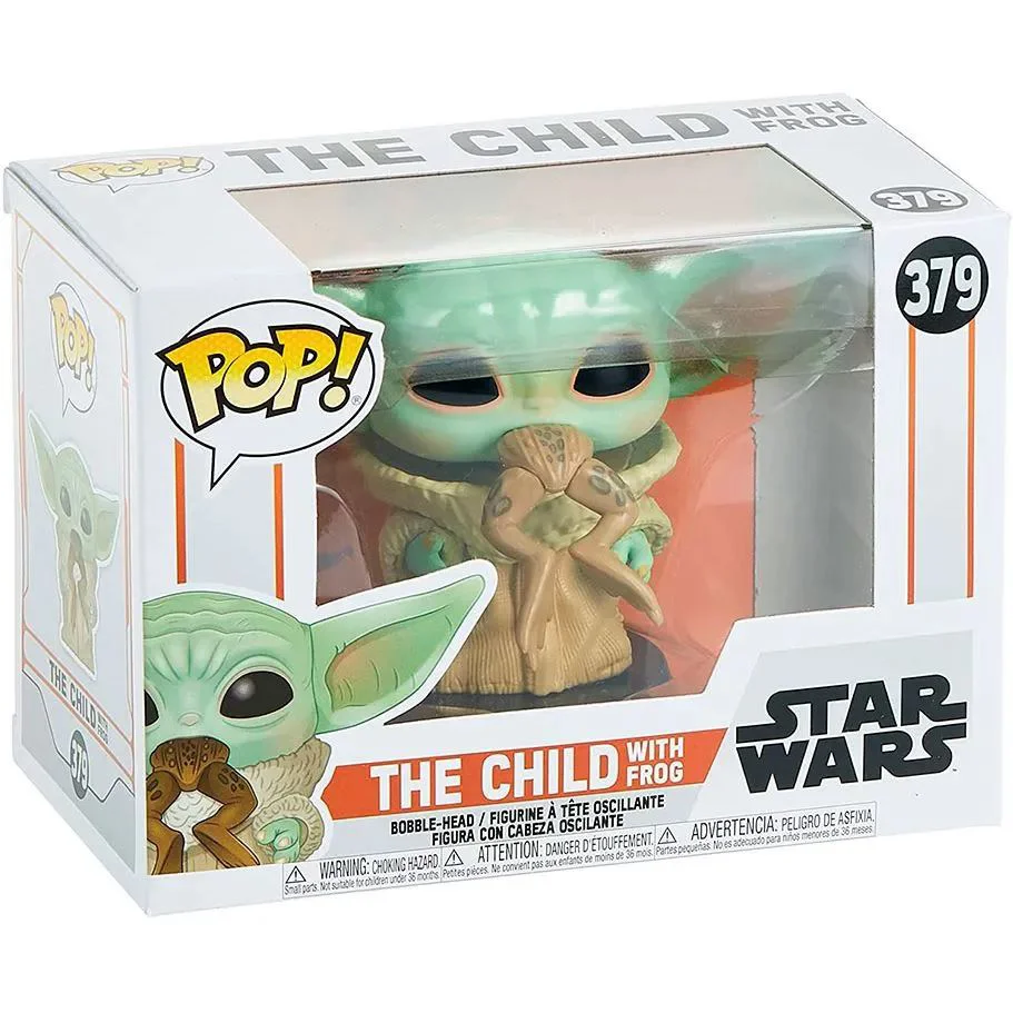 Figurina Funko Pop Copilul cu broasca, seria Star Wars