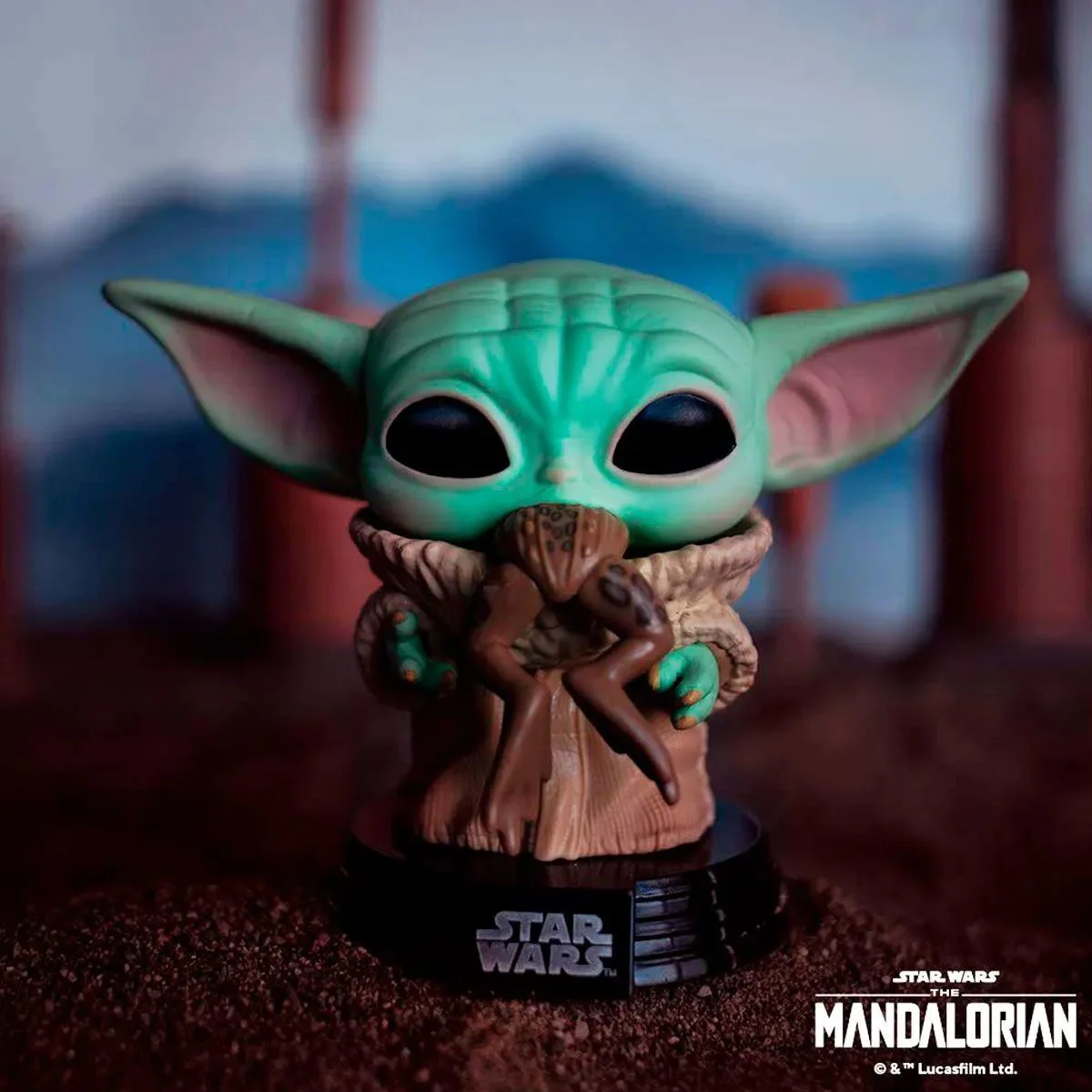Figurina Funko Pop Copilul cu broasca, seria Star Wars foto