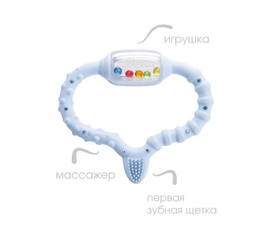 Inel gingival Curaprox Albastru