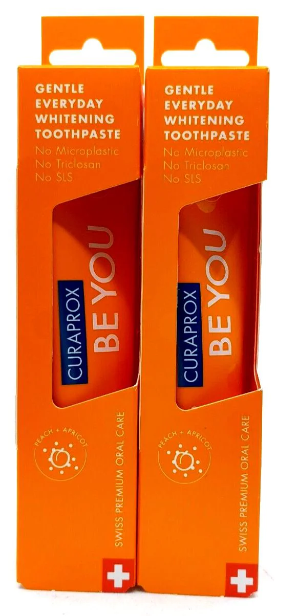 Pasta de dinti Curaprox Be You Oranje, 60 ml