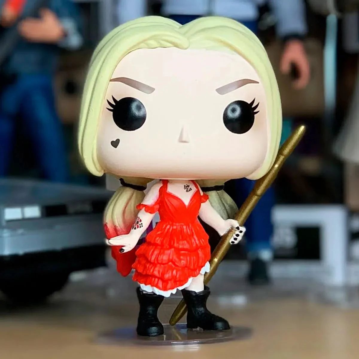 Figurina Funko Pop Harley Quinn, seria The Suicide Squad foto