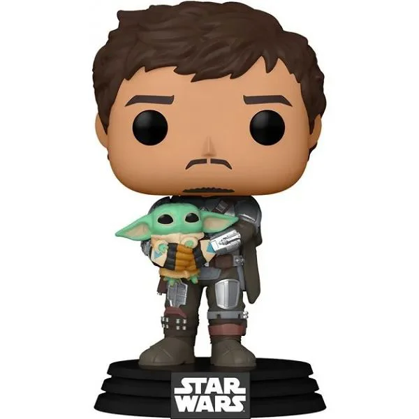 Игровая фигурка Funko Pop Мандалорец с Грогу, серия Star Wars