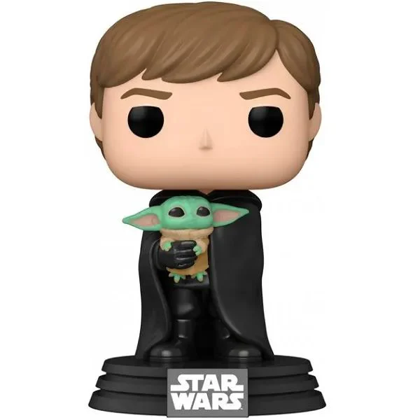Figurina Funko Pop Luke Skywalker cu Grogu foto