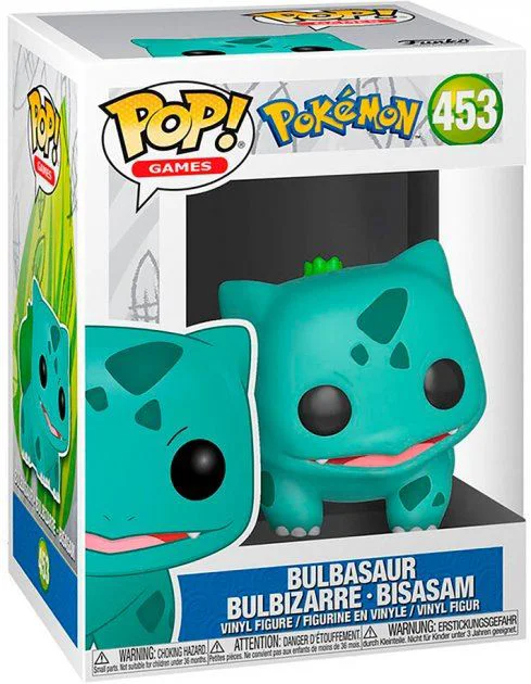 Игровая фигурка Funko Pop Бульбазавр, серия Покемон