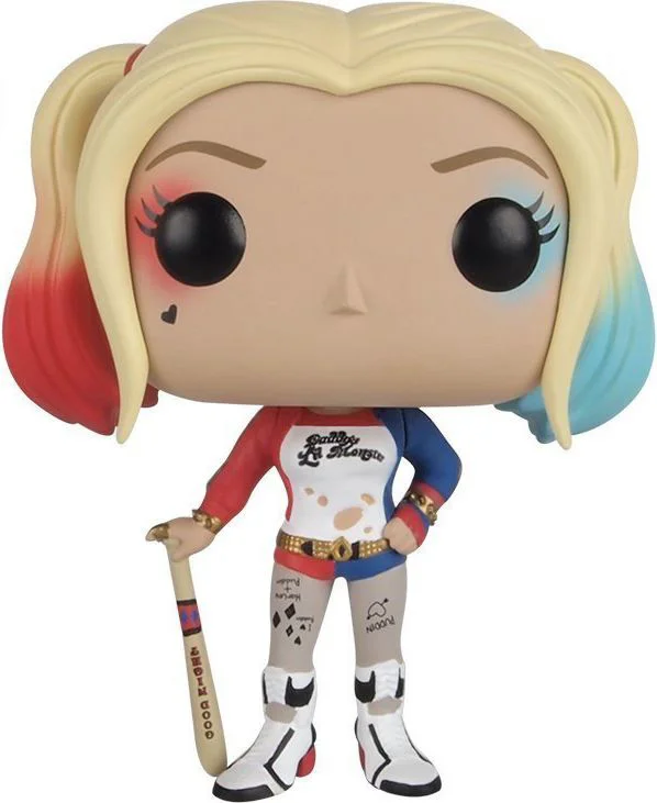 Figurina Funko Pop Harley Quinn, 9,6 cm foto