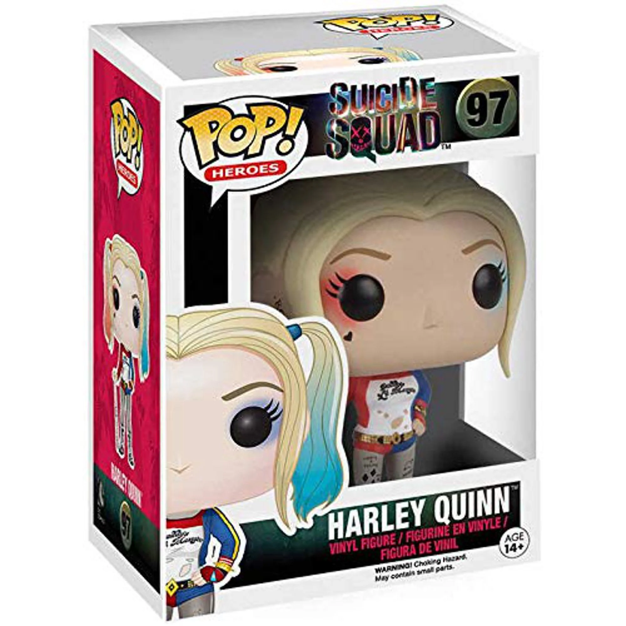 Figurina Funko Pop Harley Quinn, 9,6 cm foto