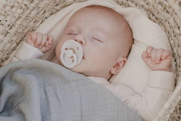 Муслиновое одеяло BIBS Swaddle Sand, 120x120 см