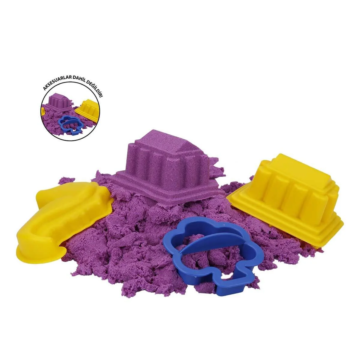 Nisip kinetic Crafy Sand Violet, 500 g.