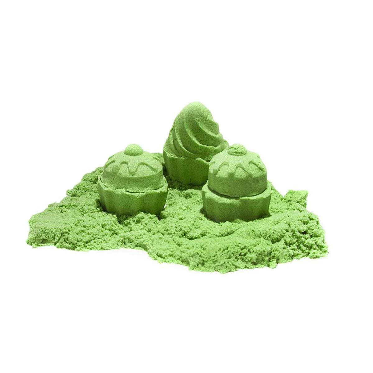 Nisip kinetic Crafy Sand Verde, 500 g.