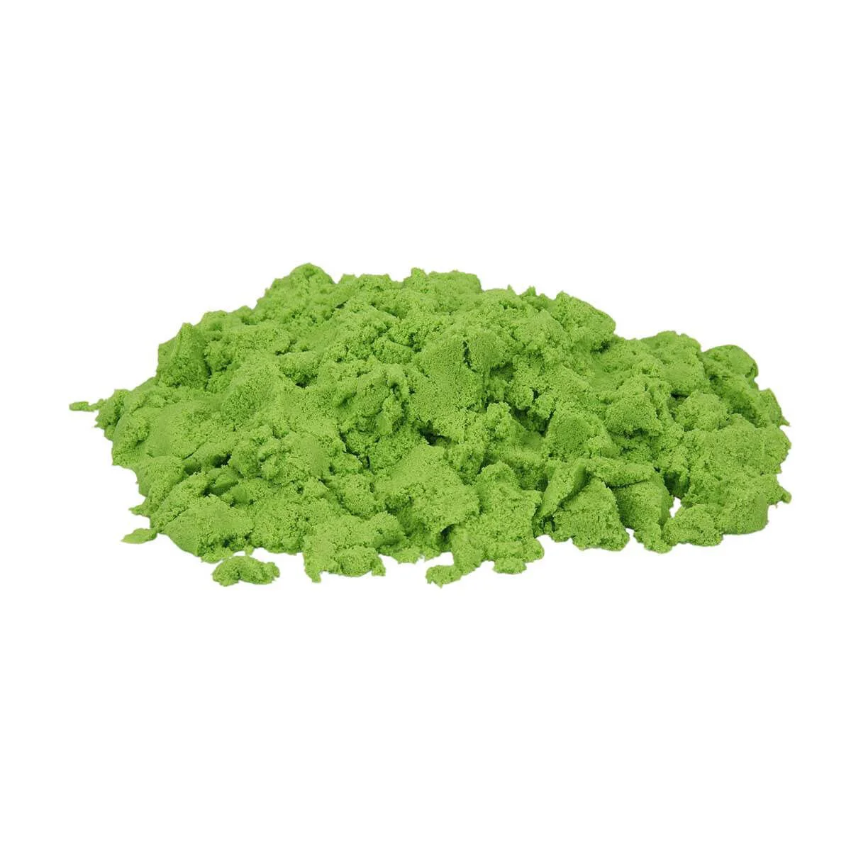 Caldarusa cu nisip kinetic Crafy Sand Verde, 350 g.