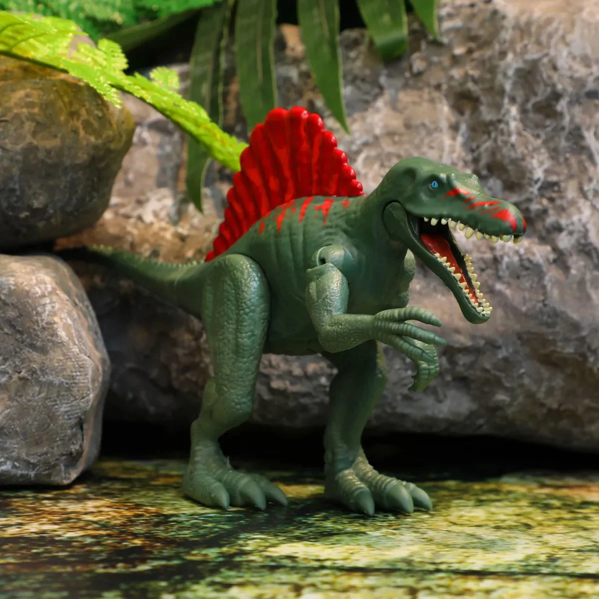 Jucarie dinozaur Dinos Unleashed Spinozaur, 14 cm