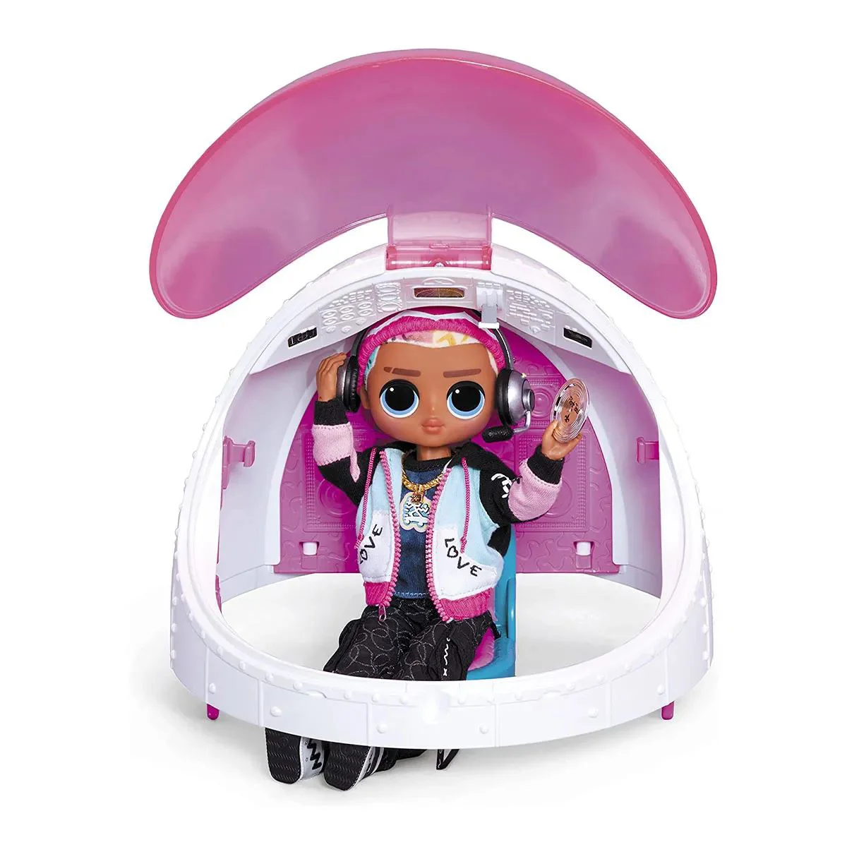 Set de joaca 4 in 1 L.O.L. Surprise! Avion de calatorie