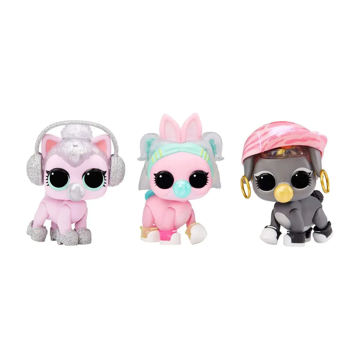 Set de joaca L.O.L. Surprise! Glitter Color Change, Papusa animalut foto