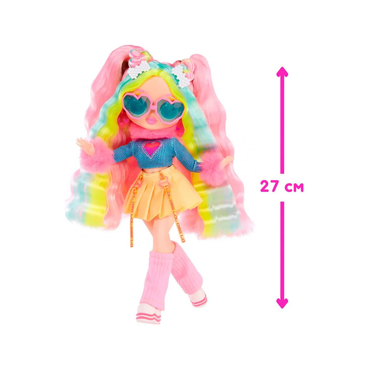 Papusa L.O.L. Surprise! O.M.G. Sunshine Makeover, Bubblegum DJ foto