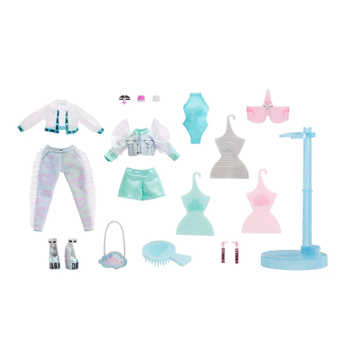Set cu papusa si accesorii L.O.L. Surprise! O.M.G. Sunshine Makeover foto