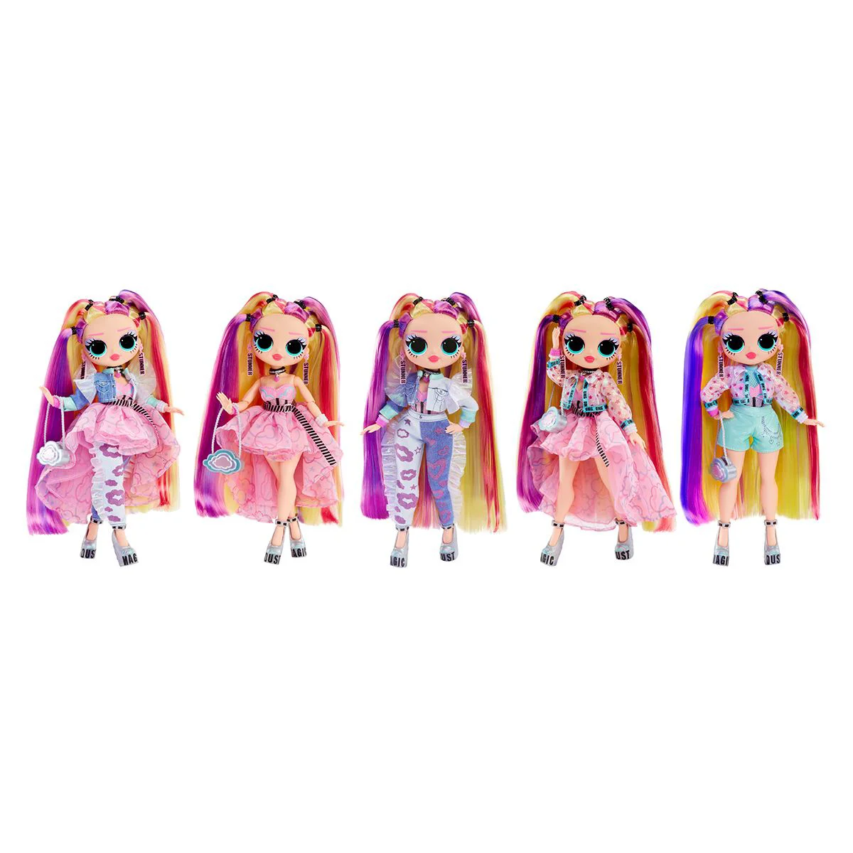 Set cu papusa si accesorii L.O.L. Surprise! O.M.G. Sunshine Makeover foto