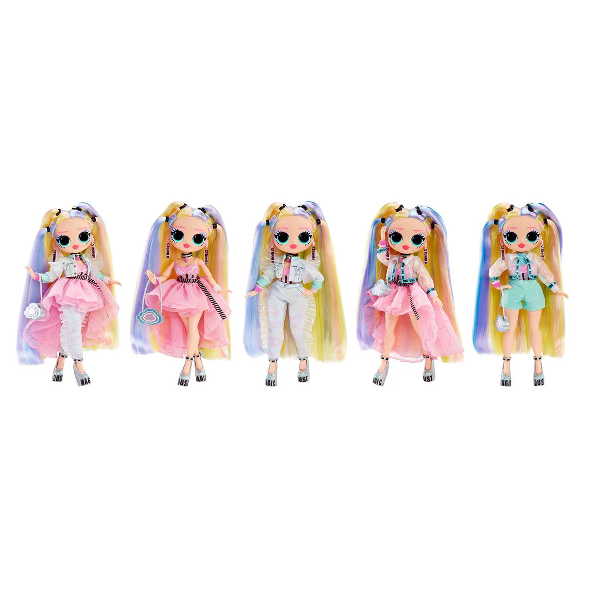 Set cu papusa si accesorii L.O.L. Surprise! O.M.G. Sunshine Makeover foto