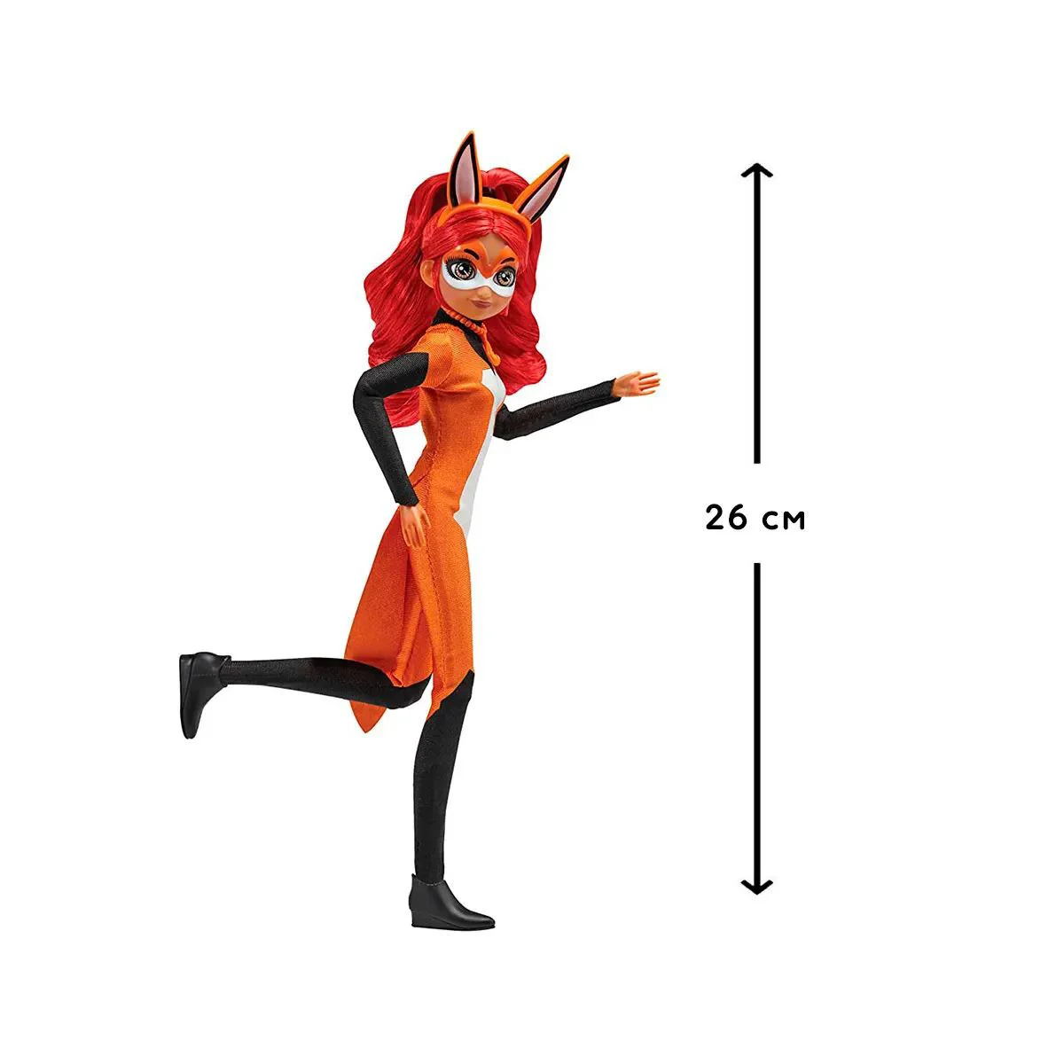 Papusa Miraculous Rena Rouge, 26 cm