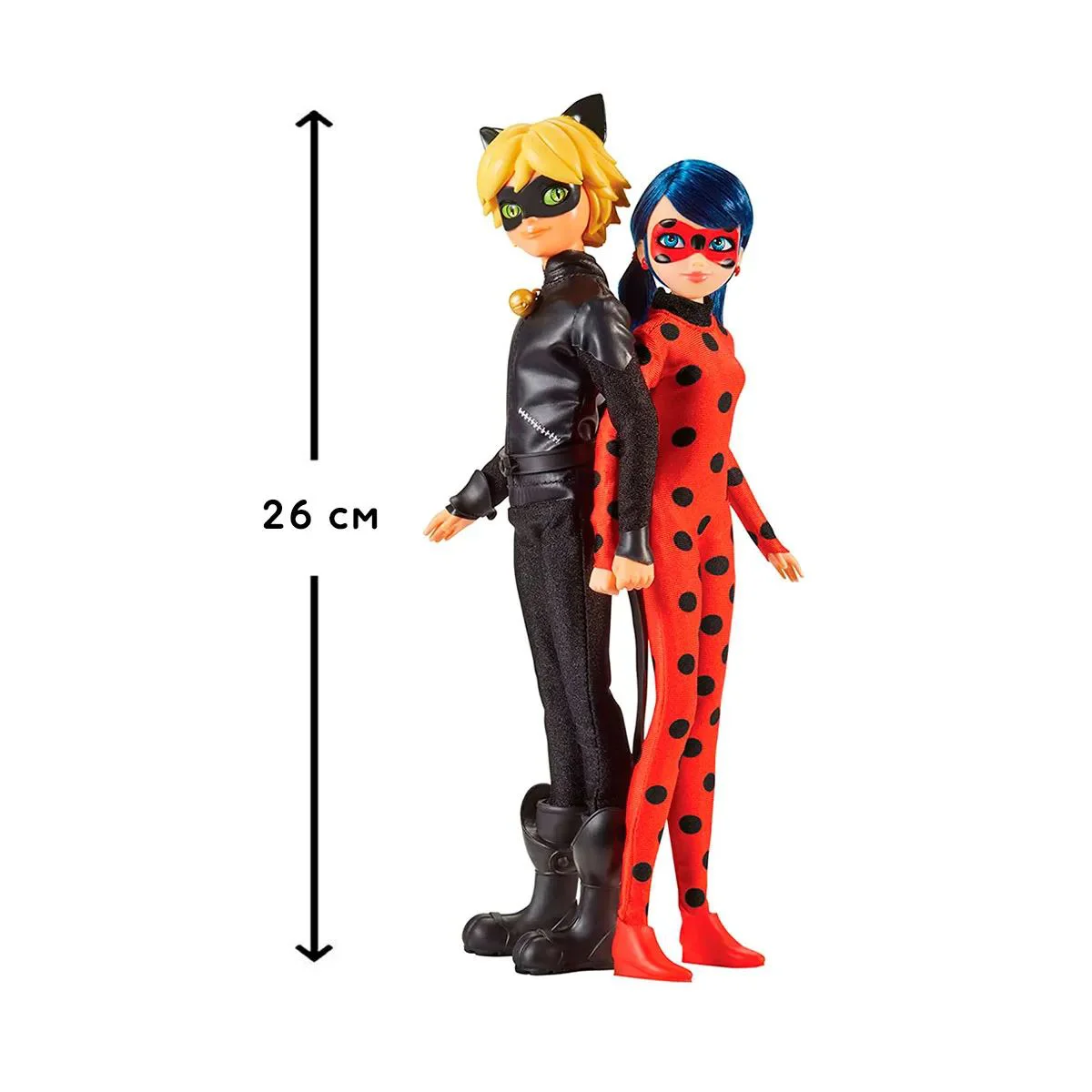 Set papusi Miraculous Ladybug si Cat Noir S2