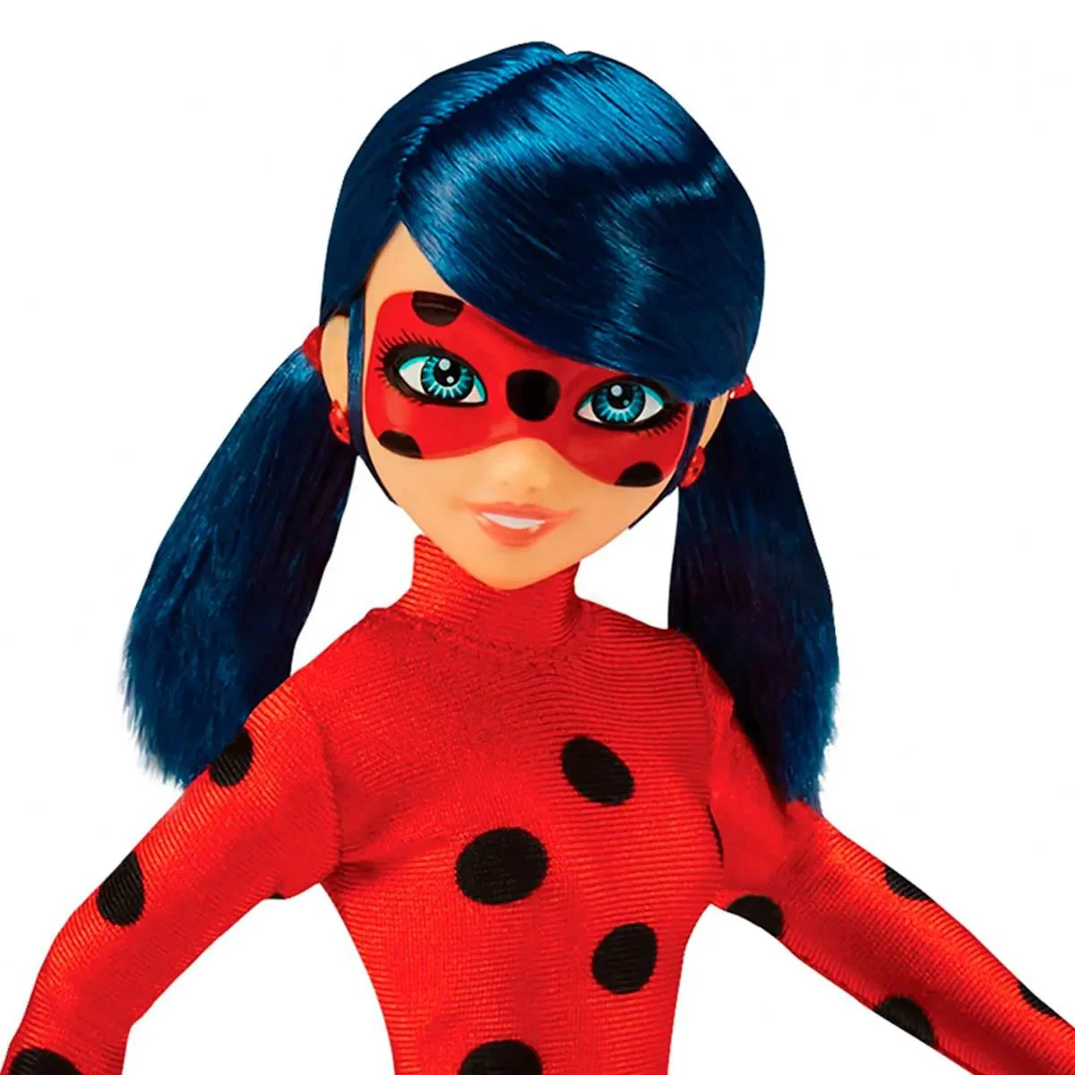 Papusa Miraculous Ladybug cu amulete de noroc, 26 cm