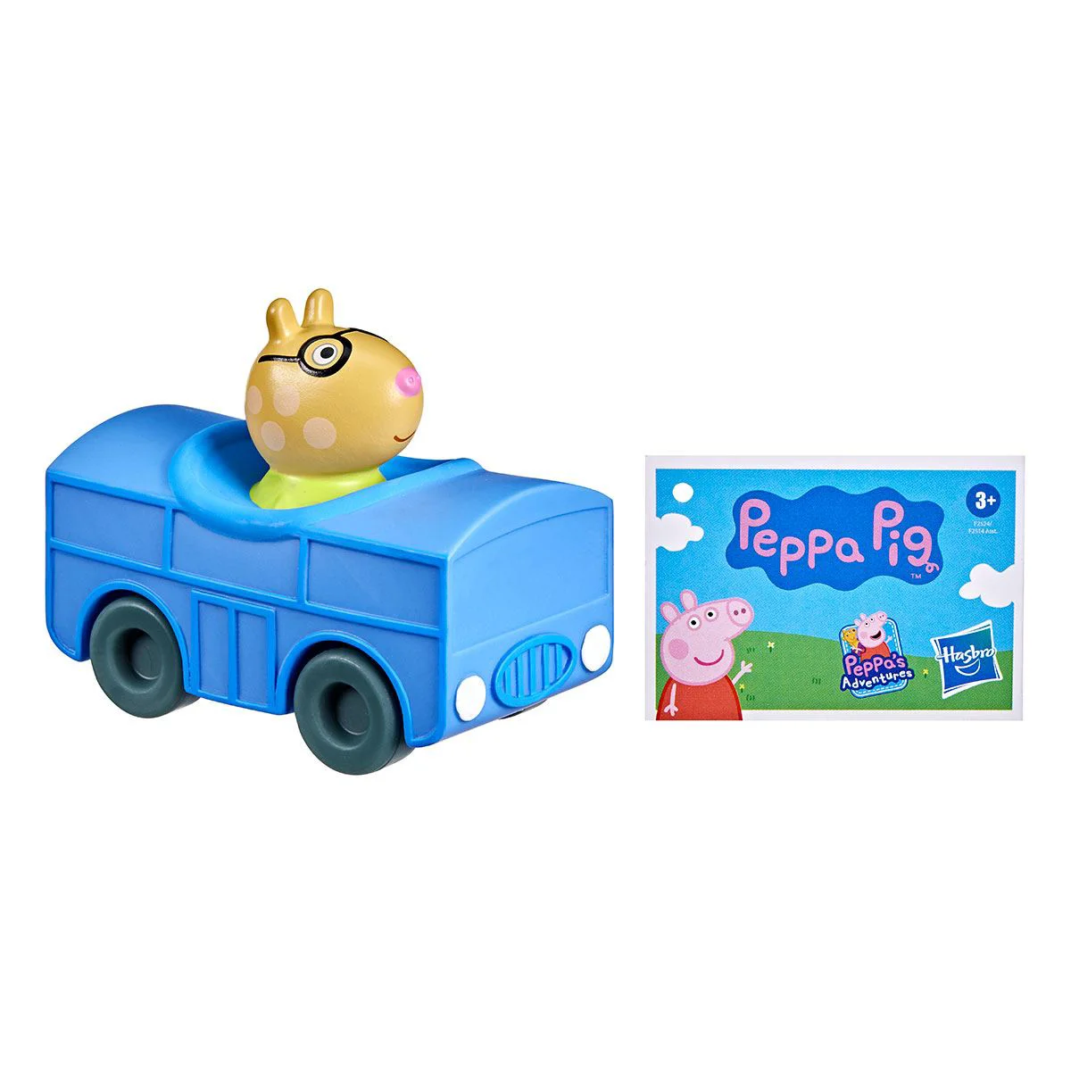 Фигурка Peppa Pig Педро в школьном автобусе