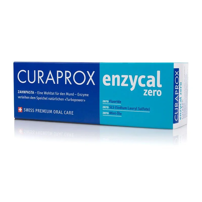 Зубная паста Curaprox Enzycal Zero без фтора, 75 мл