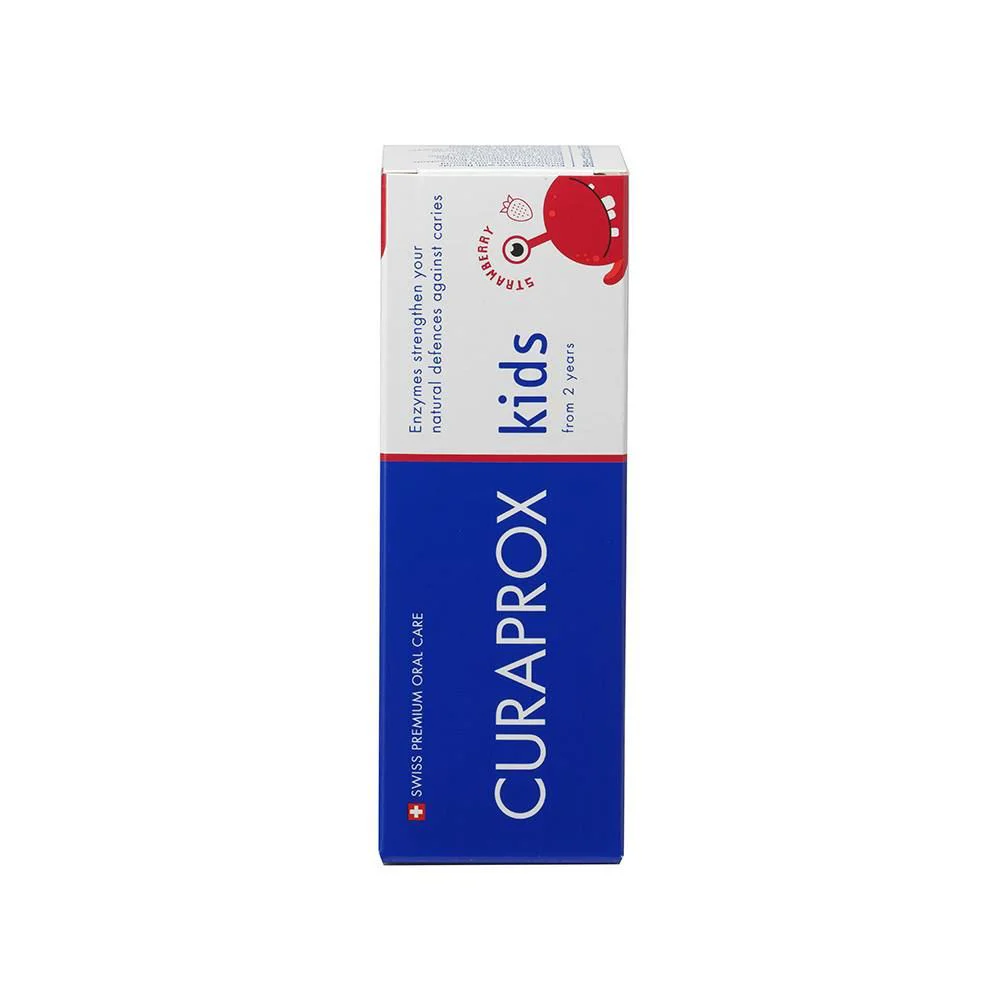 Детская зубная паста Curaprox Kлубникa с фтором 950, 60 мл