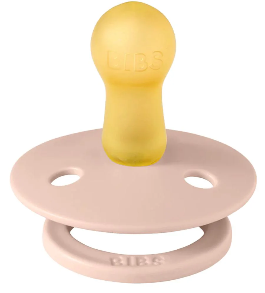 Набор из 2 круглых пустышек BIBS Colour Cloud/Blush (0-6 мес.) foto